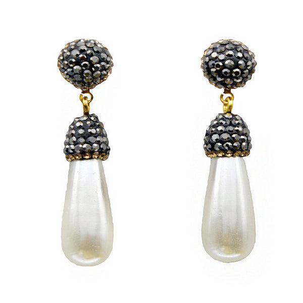 shell pearl earring