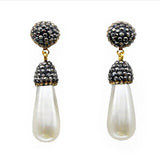 shell pearl earring